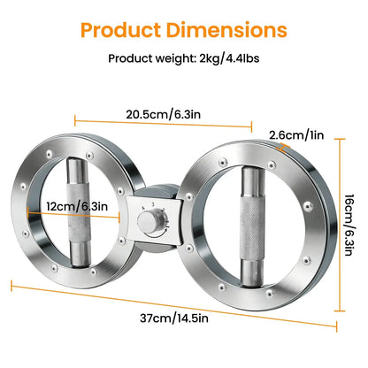 Rotator Machine Multifunctional Grip Strength Trainer 8 to 15 Pounds Adjustable Forearm Exerciser - Ai-TechWorld