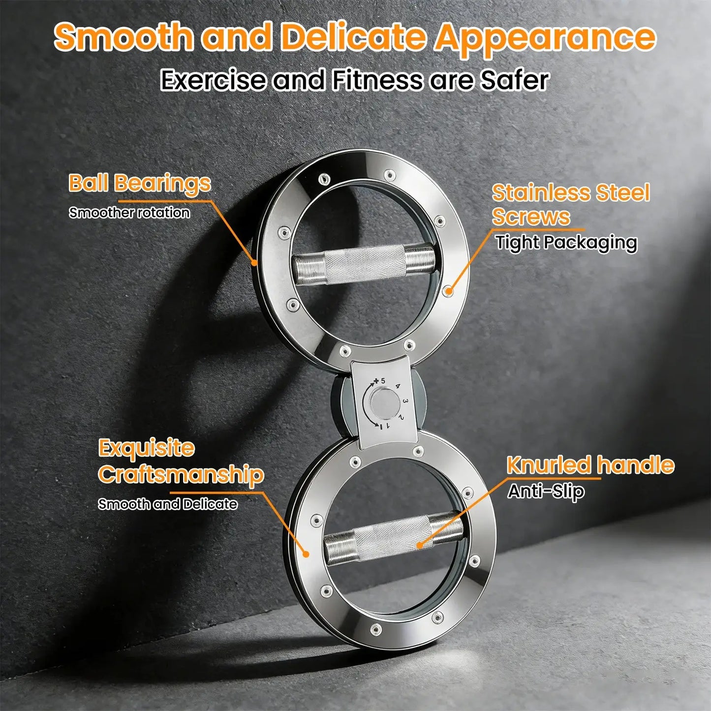 Rotator Machine Multifunctional Grip Strength Trainer 8 to 15 Pounds Adjustable Forearm Exerciser - Ai-TechWorld