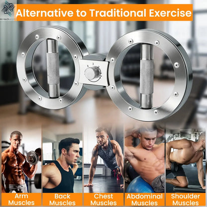 Rotator Machine Multifunctional Grip Strength Trainer 8 to 15 Pounds Adjustable Forearm Exerciser - Ai-TechWorld