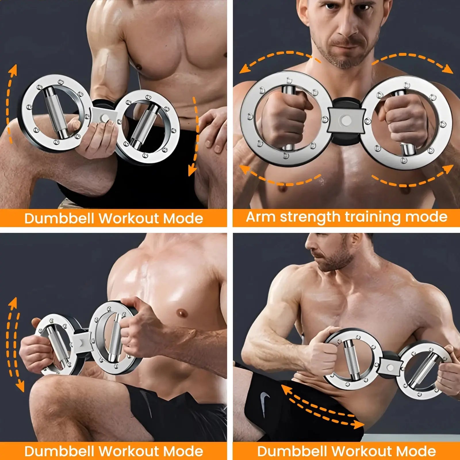 Rotator Machine Multifunctional Grip Strength Trainer 8 to 15 Pounds Adjustable Forearm Exerciser - Ai-TechWorld