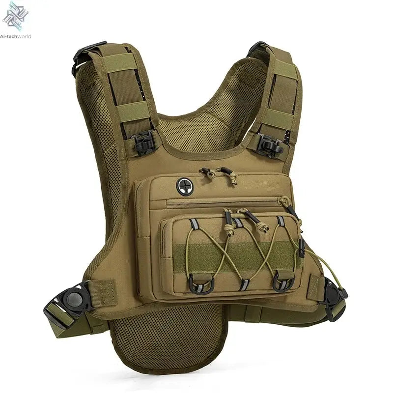 Running Chest Pack Outdoor Sports Vest Backpack For Hiking Race Marathon Bag Men Women Sports Tactical Pouch Camping Backpack Ai-TechWorld 
