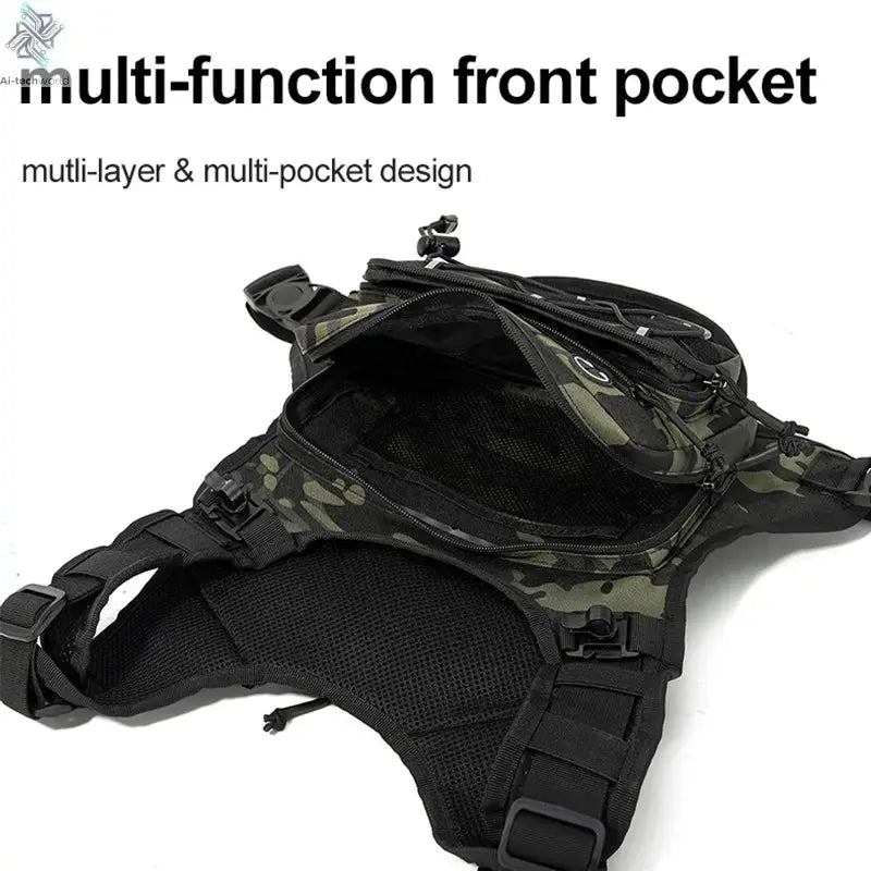 Running Chest Pack Outdoor Sports Vest Backpack For Hiking Race Marathon Bag Men Women Sports Tactical Pouch Camping Backpack Ai-TechWorld 