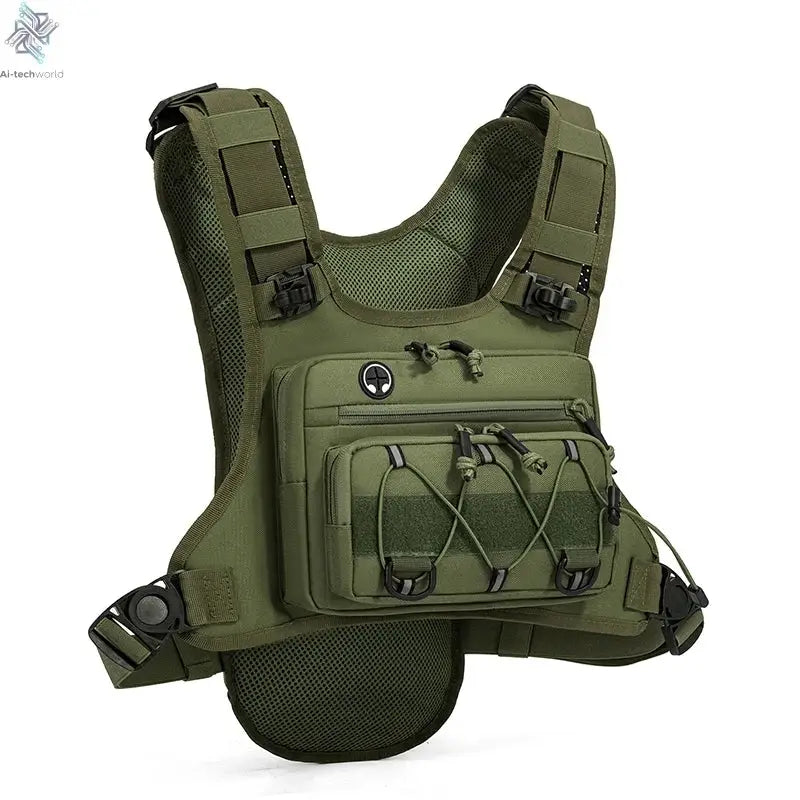 Running Chest Pack Outdoor Sports Vest Backpack For Hiking Race Marathon Bag Men Women Sports Tactical Pouch Camping Backpack Ai-TechWorld 