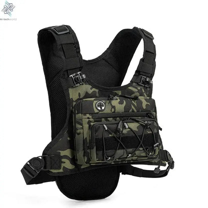 Running Chest Pack Outdoor Sports Vest Backpack For Hiking Race Marathon Bag Men Women Sports Tactical Pouch Camping Backpack Ai-TechWorld 