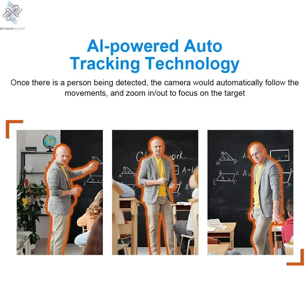 Runpu 4K NDI Camera 60FPS 30X Optical Zoom AI Auto Tracking PTZ Conference Camera with PoE HDMI SDI USB for Live Streaming OBS - Ai - TechWorld