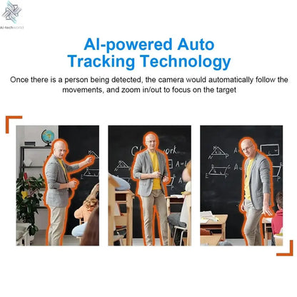 Runpu 4K NDI Camera 60FPS 30X Optical Zoom AI Auto Tracking PTZ Conference Camera with PoE HDMI SDI USB for Live Streaming OBS - Ai - TechWorld