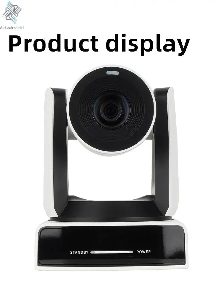 Runpu 4K NDI Camera 60FPS 30X Optical Zoom AI Auto Tracking PTZ Conference Camera with PoE HDMI SDI USB for Live Streaming OBS - Ai - TechWorld