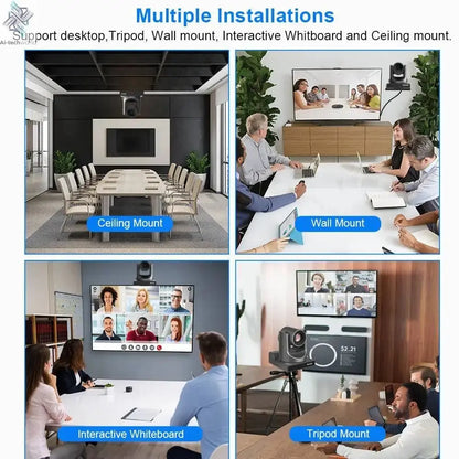 Runpu NDI PTZ Camera Ai Tracking Conference Camera Ptz Video SDI HDMI USB POE Live Streaming Camera for Video Confere Church - Ai - TechWorld