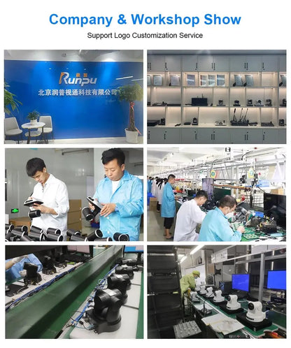 Runpu NDI PTZ Camera Ai Tracking Conference Camera Ptz Video SDI HDMI USB POE Live Streaming Camera for Video Confere Church - Ai - TechWorld