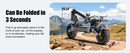 EOEOTWO K2MAX Electric Scooter 45Mph 4000W Peak Dual Motor 40Mile Range EScooter Adults Dual Suspension Fast Charging Scooter Ai-TechWorld 