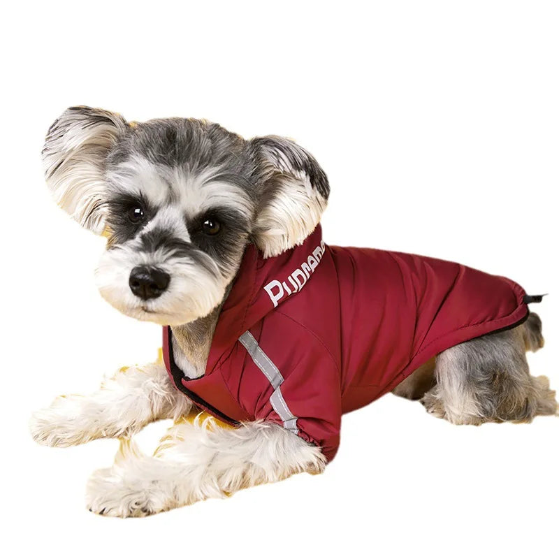Waterproof Dogs Clothes Reflective Pet Coat For Small Medium Dogs Winter Warm Fleece Dog Jackets Puppy Raincoat Chihuahua Outfit Ai-TechWorld 