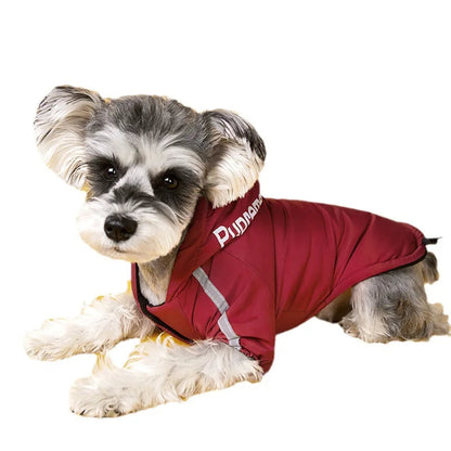 Waterproof Dogs Clothes Reflective Pet Coat For Small Medium Dogs Winter Warm Fleece Dog Jackets Puppy Raincoat Chihuahua Outfit Ai-TechWorld 