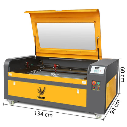 SIHAO 50W-100W CO₂ Laser Engraver with Large Work Area | Precision Cutting & Engraving for Wood, Acrylic, Glass, Leather Ai-TechWorld 