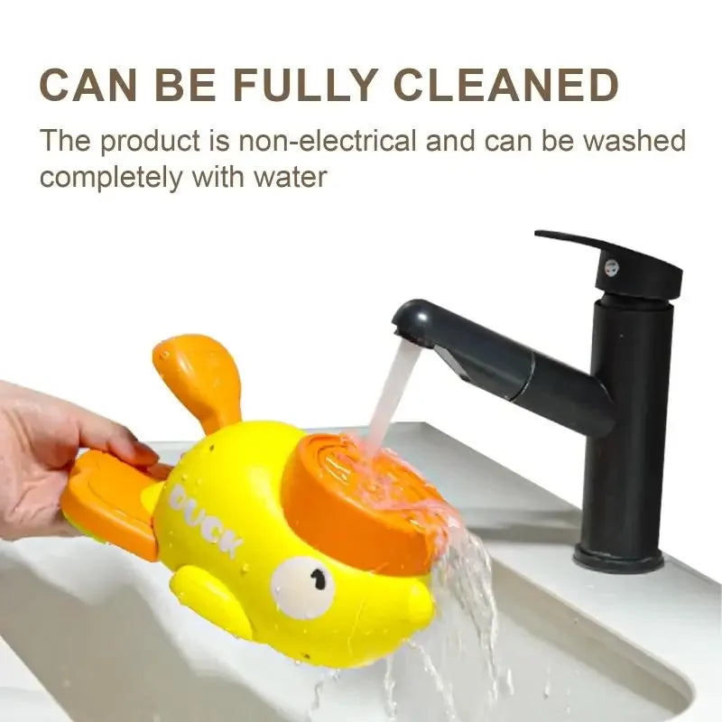 2-in-1 Interactive Dog Toy Pet Automatic Food Treat Dispenser Cartoon Duck Design Slow Food Pet Snack Feeder for Dog Training Ai-TechWorld 