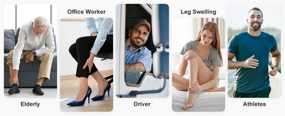 Nekteck Leg Massager Air Compression Calf Wraps Air Pressure Massage for Blood Circulation and Relaxation Lymphatic Drainage Ai-TechWorld 