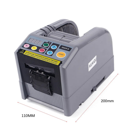 ZCUT-9 Automatic Adhesive Tape Machine Auto 6-60mm Tape Cutter Packaging Cutting Machine Electric 110V 220V Tools for Factory Ai-TechWorld 