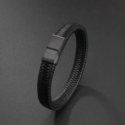 Lion head animal bracelet for men stainless steel braided chain wristband bracelet fashion hip hop jewelry Ai-TechWorld 