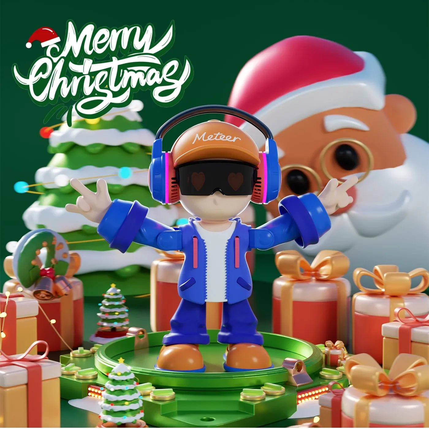 Meteer AI Smart Robot | Voice Chat,Music Dancing Bluetooth,Pet companionship,App Controlled,Birthday Christmas Party Gifts Ai-TechWorld 