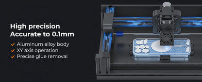 Back Glass Laser for iPhone 8-17 Series, Glue Removal Laser Engraving Seperator, w/Air Purifier&Cell Phone Repair Tool Ai-TechWorld 