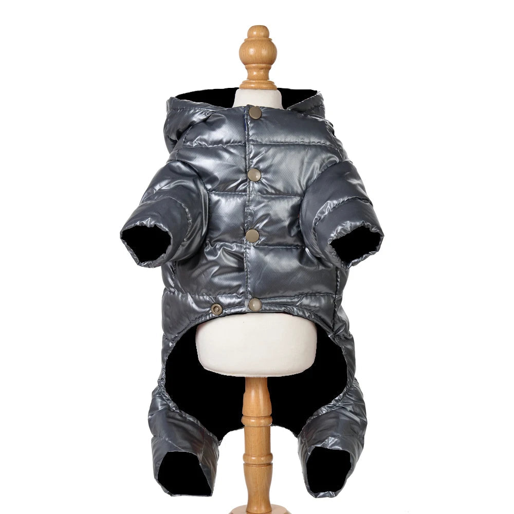 Waterproof Dog Clothes Pet Dog Jacket Coat For Small Medium Dog Winter Windproof Puppy Hooded Clothing Chihuahua Pug Jumpsuit Ai-TechWorld 