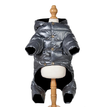 Waterproof Dog Clothes Pet Dog Jacket Coat For Small Medium Dog Winter Windproof Puppy Hooded Clothing Chihuahua Pug Jumpsuit Ai-TechWorld 