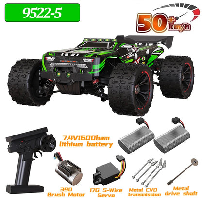9522PRO 85KM/H High-speed RC Car Brushless Four-wheel Drive Off-road Drift 1:16 Professional Racing Car 9522 50KM/H Boy's Toy Ai-TechWorld 