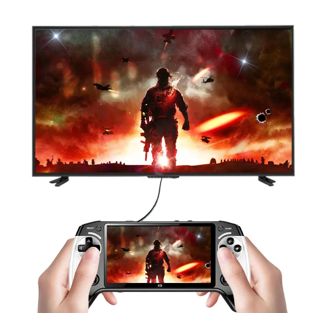 5.5 Inch Screen Handheld Game Console 1500mAh Electronic Game Player Type-C Charging Portable Game Player for Kids Adults Ai-TechWorld 