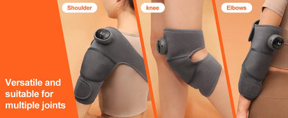 2PCS Cordless Knee Massager with Heat and Vibration for Knee Shoulder Elbow,Heated Knee Brace for Arthritis with Massage,Gifts Ai-TechWorld 