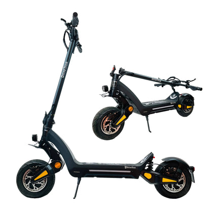 Drive Tron DT06 Adult Electric Scooter, 1200W*2 Motor,60v 23.4Ah Battery ,Folding E-Scooter, E-Mountain Scooter Ai-TechWorld 