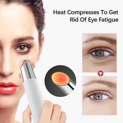 Electric Facial Massager Micro Vibration Eye Beauty Instrument For Relax Eye Dark Circles Eye Bags Puffiness Eye Massage Ai-TechWorld 