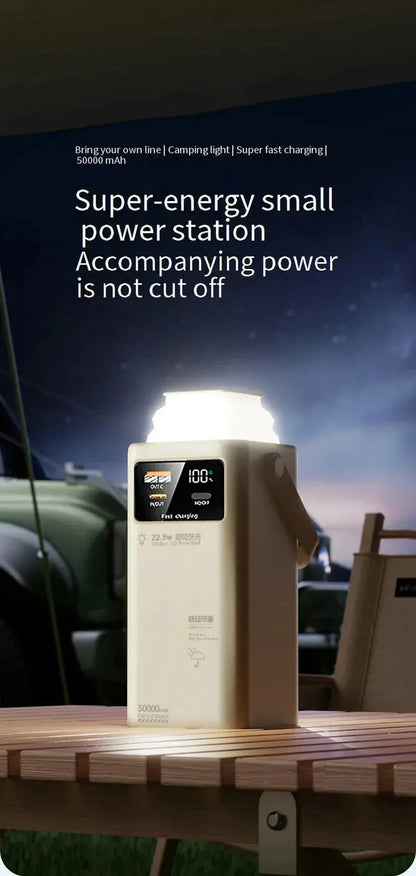 VIVO 80000mAh Power Bank Large Capacity Portable Outdoor Emergency Ai-TechWorld 