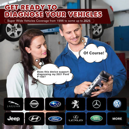 Autel MaxiCOM MK808BT PRO Car Automotivo Diagnostic Tools Bluetooth OBD2 Scanner Code Reader Diagnosis Tool PK MK808KBT MK808S Ai-TechWorld 