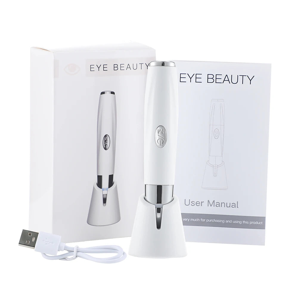 Electric Facial Massager Micro Vibration Eye Beauty Instrument For Relax Eye Dark Circles Eye Bags Puffiness Eye Massage Ai-TechWorld 