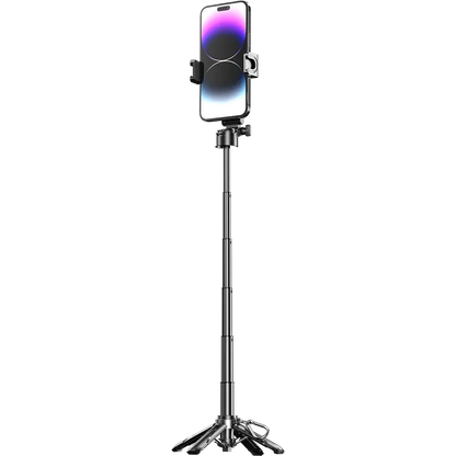 Newly Upgraded Design Mini Bluetooth Portable Telescopic Multifunctional Tripod Phone Selfie Stick Ai-TechWorld 