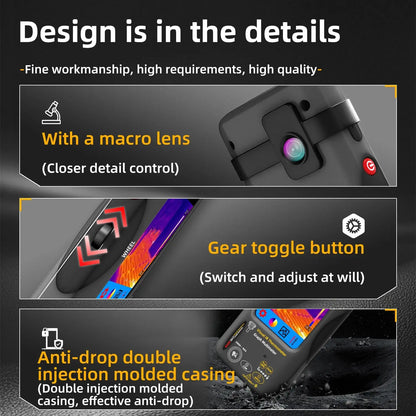BSIDE SH7 Touch Thermal Imaging Multimeter with IR Camera,320*320 Resolution 20000 counts High Accuracy Voltage Test Pro Ai-TechWorld 