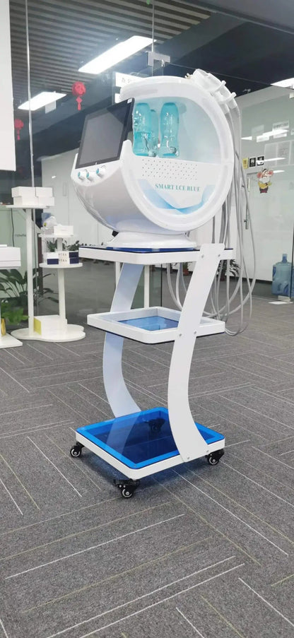 Smart Ice Blue Plus 7 in 1 Oxygen Hydro dermabrasion Bubble Machine Professional Face Hydra Machine rf Lifting ultrason machine Ai-TechWorld 