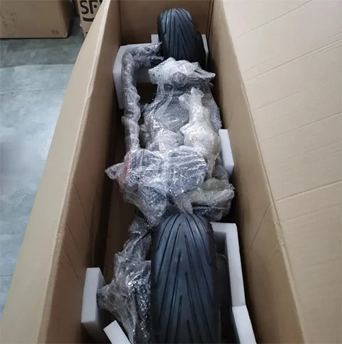 Qiaozhi Newest Design Big Two Wheels Fat Tyre Citycoco 1500W Max Disc Brake Electric Scooters Steel Frame Ai-TechWorld 