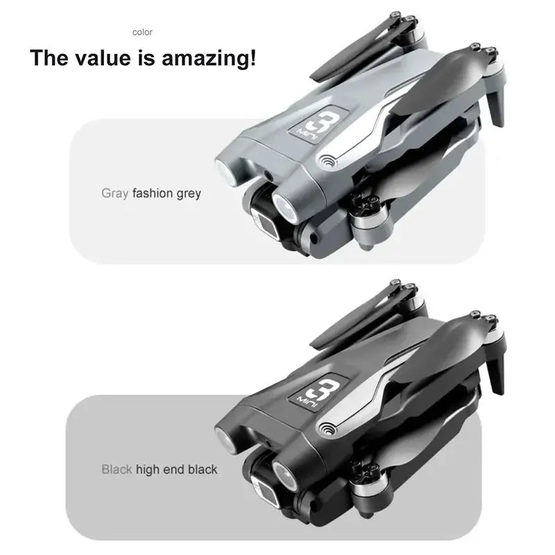 Z908 Pro Max GPS Drone Brushless 8K HD Dual Camera Optical Flow Obstacle Avoidance Foldable Quadcopter RC Distance 9000M Ai-TechWorld 