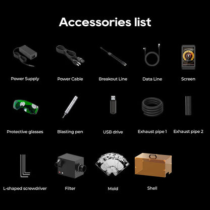 Xwitzeal® V8 Newly Laser Machine for iPhone 8-17 Pro Max Back Glass Repair&Camera Len w/Breaking Pen, Iron Mold,Air Filter, etc Ai-TechWorld 