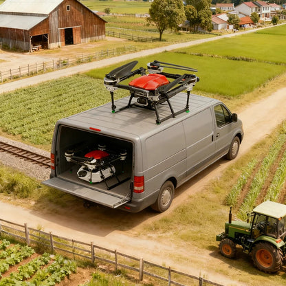 EFT E420P 20L 20kg Agricultural spray frame kit four-axis Folding Quadcopter with Hobbywing X9 plus power system Ai-TechWorld 