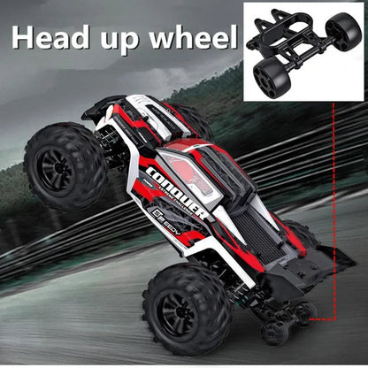 WLtoys 1:16 Scale Large RC Car 50km/h High Speed 4WD Children Toy for Boys Remote Control Car 2.4G Off Road Monster Truck RC Toy Ai-TechWorld 
