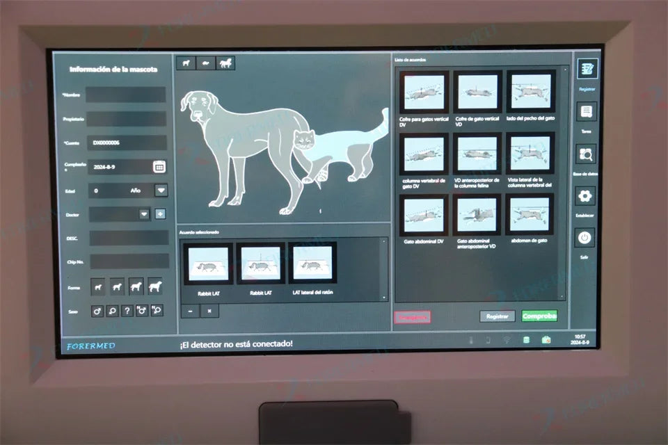 Mini Portable X Ray Machine Veterinary X Ray Machine Vet Digital X-ray Inspection Machine For Dog Cat Ai-TechWorld 