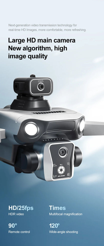 New K19 MAX GPS Drone Professional 8K Camera Aerial FPV Brush Avoiding Obstacle with Large Screen Remote Control Folding Drone Ai-TechWorld 