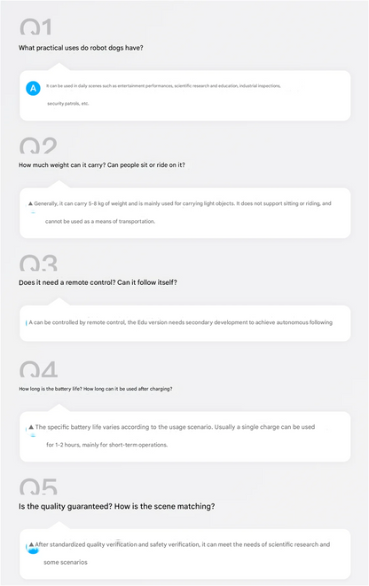 AgiBot D1 series quadruped robot, robot dog Ai-TechWorld 