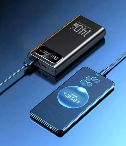140W Power Bank  Super Fast Charging Battery High Capacity Digital Display 100000mAh Power Bank For Iphone Samsung Xiaomi Tablet Ai-TechWorld 