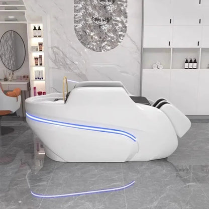 Professional Shampoo Chair Wash Hair Salon Head Spa Bed Shampoo Chair Stylist Luxury Electronic Massage Full Cadeiras Furniture Ai-TechWorld 