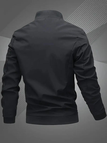 Trendy Men's Preppy Jackets Suitable for Seasonal Wear, Spring and Autumn Fashionable Men's Casual Jackets Ai-TechWorld 