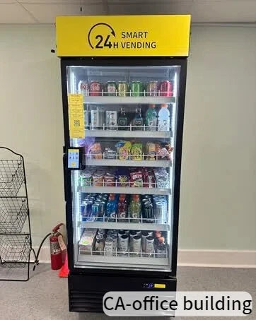 HAHA Smart Vending Freezer POS NFC Temperature Range -8F to 50F for Ice Cream And Drinks(550) Ai-TechWorld 