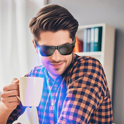 OPPO AI Smart Glasses Ultra Clear Camera Shootingand Recording Touch Sport Sunglasses Bluetooth Call Video Music Player Ai-TechWorld 