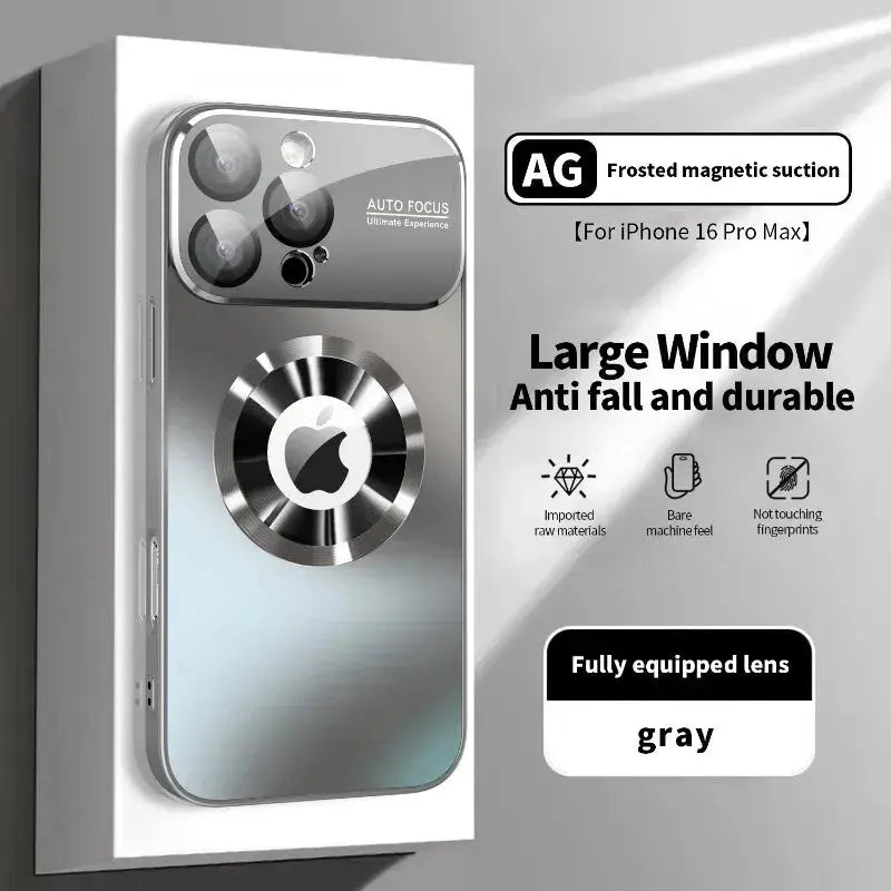 New Titanium Metallic Luxury Matte Case: iPhone Magsafe Ai-TechWorld 